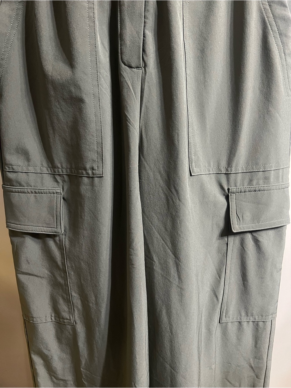 ATHLETA BROOKLYN LONG SLEEVE JUMPSUIT MOSS SIZE 0 - Picture 4 of 16